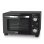 Horno Sobremesa Haeger Kiko 10L 45cm 800W Temporizador Puerta Doble Vidrio Negro