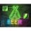 Forever Néon Plexi Led Bière Multicolore