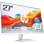 HP Series 5 27 inch FHD Monitor with Speakers - 527sa écran plat de PC 68,6 cm (27") 1920 x 1080 pixels Full HD LCD Argent