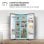 LG GSLC40PYPE frigorifero side-by-side Libera installazione Argento