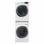 LG DSTWH.ABWQKEU Kit de Unión Lavadora y Secadora con Bandeja Extraíble Blanco