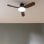 Cecotec EnergySilence Aero 5200 Light Ventilatore da soffitto in legno scuro con luce 73" 30/24W