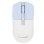 Mouse wireless Owlotech M95 con display OLED bianco