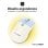Mouse wireless Owlotech M95 con display OLED bianco