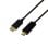 Câble PcCom Essential DisplayPort vers HDMI 1,8 m noir