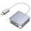 Adaptateur USB-C vers DVI PcCom Essential 15 cm