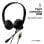 Owlotech DeskBuds Cuffie Fascia con Microfono Nero