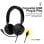 Casque Owlotech DeskBuds Max avec micro, noir