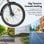 Touroll J1 ST Bicicleta Eléctrica de Trekking 250W 27.5" Negra