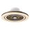 Deckenventilator mit LED-Licht IluminaShop 72W 5 Flügel 6 Stufen Fernbedienung Winterbetrieb