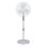 Ventoinha de Pé IluminaShop 40W 3 Velocidades Cabeça Orientável Base Pesada