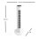 Ventilateur Colonne IluminaShop 50W 3 Vitesses Télécommande Minuterie Blanc
