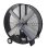 Iluminashop Ventilador Industrial de Suelo 1000W Negro