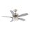 Deckenventilator mit LED-Licht Iluminashop 30W 107cm 6 Stufen Fernbedienung DC-Motor