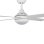 Iluminashop Ventilador de Techo con Luz LED y Mando 18W Blanco