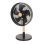 Tischventilator IluminaShop 45W 5 Flügel 3 Stufen Oszillierend Schwarz/Buche
