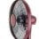 Standventilator IluminaShop 55W 5x2 Flügel 3 Stufen Fernbedienung Timer Höhenverstellbar