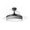 Iluminashop Ventilador de Techo con Luz LED y Mando 72W Negro/Gris Motor DC