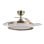 Iluminashop Ventilador de Techo con Luz LED y Mando 72W Cuero Motor DC