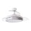 Iluminashop Ventilador de Techo con Luz LED y Mando 72W Blanco/Gris Motor DC