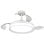 Ledme Ventilador de Techo con Luz LED y Mando 36W Blanco Motor DC