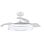 Deckenventilator mit LED-Licht Iluminashop 48W 3 Einklappbare Flügel 6 Stufen Fernbedienung