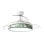 Iluminashop Ventilador de Techo con Luz LED y Mando 72W Blanco Motor DC