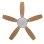 Iluminashop Ventilador de Techo LED 30W Blanco/Haya Motor DC