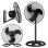 Ventilador Industrial 3 en 1 Jata JVVP3046 90W 3 Velocidades Oscilación Automática Gran Caudal