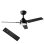 Ventilatore da Soffitto con Luce Jata JVTE4234 40W 106cm 6 Velocità Silenzioso Telecomando Funzione Inverno