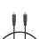 Ksix 60W USB-C para cabo Lightning Power Delivery Carregamento ultrarrápido trançado 2m preto