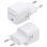 Carregador Aisens GaN 35W USB-C PD3.0 QC4.0 Branco Compacto