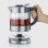 Severin WK 3473 Deluxe Mini Hervidor de Agua y Té con Temperatura Ajustable 1L 2200W