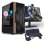 PC da gioco AMD Ryzen 5 8600G/16 GB/512 GB SSD + monitor Full HD da 24" + combo da gioco