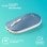 NGS SHELL RB Ratón Multidispositivo Inalámbrico Bluetooth 1600 DPI Multicolor
