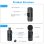 Boya BY-V1 Sistema Micrófono Inalámbrico de Solapa Lavalier Conector Lightning iOS