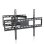Haeger WB-T90.022A Suporte de Parede para TV 37"-90" VESA 600×400 65kg Preto