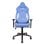 Thermaltake GGC-VCO-LWLWDS-01 Siège pour jeu vidéo Fauteuil de gaming Siège rembourré Bleu, Blanc