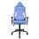 Thermaltake GGC-VCO-LWLWDS-01 Siège pour jeu vidéo Fauteuil de gaming Siège rembourré Bleu, Blanc