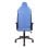 Thermaltake GGC-VCO-LWLWDS-01 Siège pour jeu vidéo Fauteuil de gaming Siège rembourré Bleu, Blanc