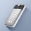 Baseus Powerbank 5000mAh mit MagSafe Wireless Charging 20W Weiß + USB-C auf USB-C Kabel 30cm Weiß