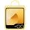 Samsung Silicone Case Funda de Silicona Amarilla para Galaxy Z Flip6