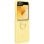 Samsung Silicone Case Funda de Silicona Amarilla para Galaxy Z Flip6