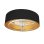 Iluminashop 350853 Ventoinha de Teto LED Verão e Inverno com Comando à Distância 60W Preto/Dourado