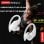 Lenovo LP75 Auriculares Inalámbricos Deportivos Bluetooth con Cancelación de Ruido Blanco