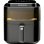 Freidora de aire Grunkel Black Light Fryer 6 L 1400 W con ventana
