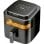 Friggitrice ad Aria Grunkel Black Light Fryer 6L 1400W 12 Programmi Display Digitale