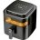 Airfryer Grunkel Black Light Fryer 6L 1400W 12 Programma's Touch Display