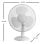 Iluminashop 309551 Ventilador de Mesa 40W Blanco