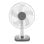 Tischventilator IluminaShop 349574 45W 5 Flügel 3 Stufen Oszillierend Weiß/Grau